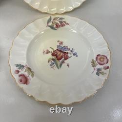 Spode Copelands IRIS China England 4 Dinner, 4 Bread, 4 Salad, 4 Tea Cups/saucer