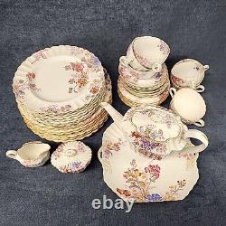 Spode Copland Chelsea Garden Dinner Set 5 piece Service for 8 44 total 50s s-2K