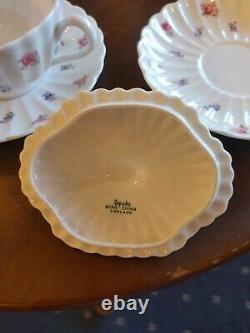 Spode England Bone China Dimity Y5764 tea service for 2 + place setting floral