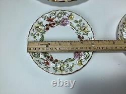 Spode Fine Bone China England Floral Tapestry Y8379-G 20pc Set New With Box