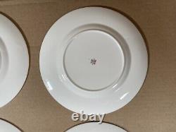 Spode Fine Bone China England Wildflower Dinner Plates complete set of 6/ 9-inch