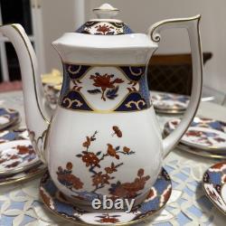 Spode Fine Bone China Shima Tea /coffee Set 24 Pieces Imari Style England