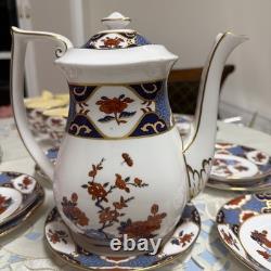 Spode Fine Bone China Shima Tea /coffee Set 24 Pieces Imari Style England