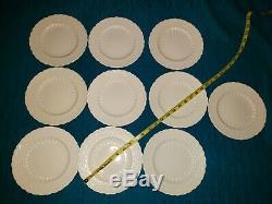Spodes jewel england copeland 70392 bone china 20 pc set 10 dinner salad plates