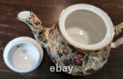 Staffordshire England Royal Patrician HD&S Fine Bone China 16 Piece Peony Set