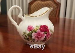 Summertime Rose Bone China Tea/Coffee Set For Four Made In England