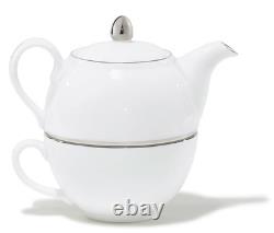 Supreme New Fine Bone FW25 China Tea Set in White Made in England