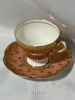 Tea Cups & Saucers (#3 Sets) EB FOLEY Bone China England #2737 #2724 #2918