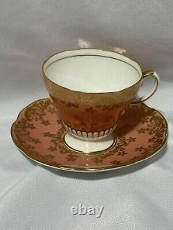 Tea Cups & Saucers (#3 Sets) EB FOLEY Bone China England #2737 #2724 #2918