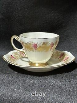 Tea Cups & Saucers (#3 Sets) EB FOLEY Bone China England #2737 #2724 #2918