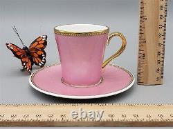 The Royal Collection Espresso Demitasse Cup & Saucer English Bone China