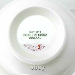 Tiffany & Co By Cauldon China England Tea Cup Set Porcelain Cup Saucer ANTIQUE