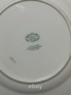 Tiffany & Co New York Copelands Grosvenor China England 5977 9in Plates Set Of 9