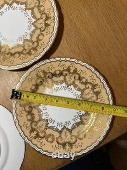 Tiffany & Co New York Copelands Grosvenor China England 5977 9in Plates Set Of 9