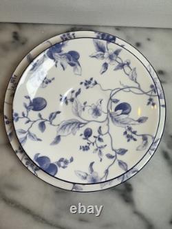 Two (2) Wedgwood Blue Plum Three-Piece Sets Bone China Made in England