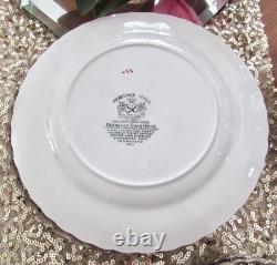 VTG 45 Piece Johnson Brothers Heritage Hall Ironstone China Set For 8 Gorgeous