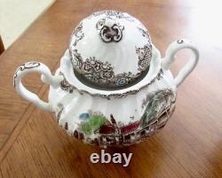 VTG 45 Piece Johnson Brothers Heritage Hall Ironstone China Set For 8 Gorgeous