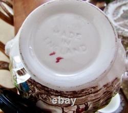 VTG 45 Piece Johnson Brothers Heritage Hall Ironstone China Set For 8 Gorgeous