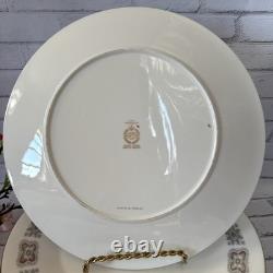 VTG Minton Meridian S-713 Bone China Dinner Plates Set (10) England 1960s 10,5