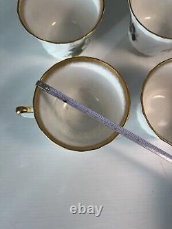 VTG Royal Ardalt Bone China Tea Set for 4, Plate/Cup/Saucer Trio Made In England