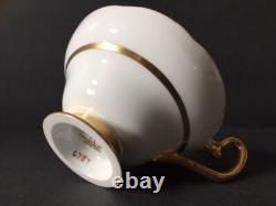 VTG Taylor Kent Teacup & Saucer Set Fine Bone China Pink Roses Daffodils England