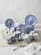 Vint. Churchill Blue Willow China Dinnerware 84 Pc Staffordshire England, Mint