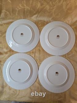 Vintage 1962 England Royal Albert Old Country Roses 6 piece set for 4 Bone China