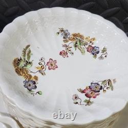 Vintage 34 Piece Copeland England Spode Wicker Lane Bone China READ BIO