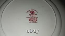 Vintage 38 Pcs Johnson Brothers English Pink Chippendale Porcelain China England