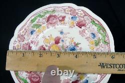 Vintage 47 Pc Johnson Bros Brothers England Dorchester Lugged Floral China Set