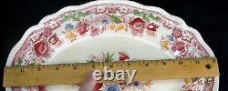 Vintage 47 Pc Johnson Bros Brothers England Dorchester Lugged Floral China Set