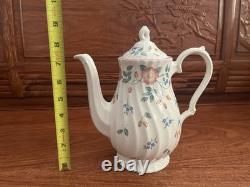 Vintage 8 Pieces Churchill Briar Rose China Set Made In Staffordshire England