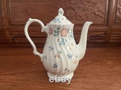 Vintage 8 Pieces Churchill Briar Rose China Set Made In Staffordshire England