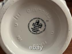 Vintage 8 Pieces Churchill Briar Rose China Set Made In Staffordshire England