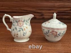 Vintage 8 Pieces Churchill Briar Rose China Set Made In Staffordshire England
