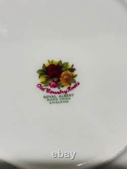 Vintage 87-pc Royal Albert Old Country Roses Dinnerware Set For 8 England