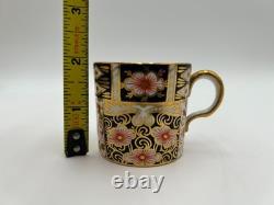 Vintage / Antique Royal Crown Derby (2451) 12-piece Tea Set (cups and saucers)