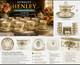 Vintage Aynsley Henley 23 Pc Bone China Tea Set 12 Cups 11 Saucers England