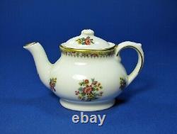 Vintage COALPORT China Miniatures 8pc MING ROSE TEA SET. Attractive Mini