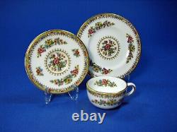 Vintage COALPORT China Miniatures 8pc MING ROSE TEA SET. Attractive Mini