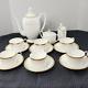 Vintage Coalport Bone China Coffee Tea Set with Cups and Saucers Made in England