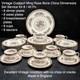 Vintage Coalport Ming Rose Bone China Dinnerware Set Service for 8 England 40 Pc