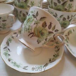 Vintage Conclough Bone China Tea Set, Beautiful Condition, Made in England