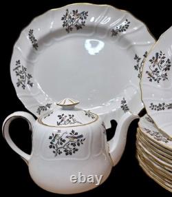 Vintage Copeland Spode Dinnerware Set Discontinued Bird Spray / Chelsea Bird P