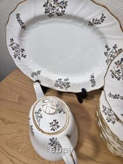 Vintage Copeland Spode Dinnerware Set Discontinued Bird Spray / Chelsea Bird P