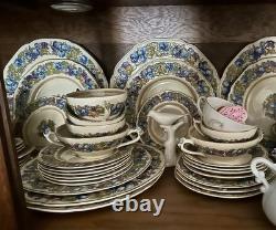 Vintage Crown Ducal FLORENTINE China SET 1935 England