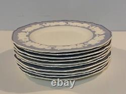 Vintage Crown Ducal Gainsborough CRD25 England Porcelain Set of 11 Dinner Plates