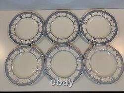 Vintage Crown Ducal Gainsborough CRD25 England Porcelain Set of 11 Dinner Plates