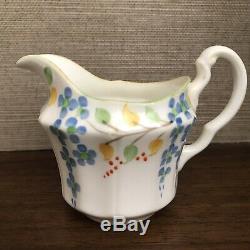 Vintage E. Hughes Fenton Paladin Fine Bone China Tea Set Teapot England 1930s