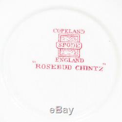 Vintage England Copeland Spode Rosebud Chintz China Dinnerware Set 124 Piceces